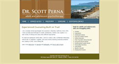 Desktop Screenshot of drscottperna.com